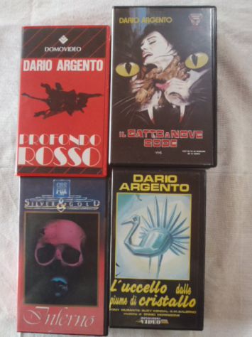 Videocassette vhs film Dario Argento - Foto 2