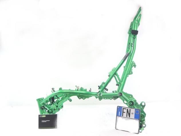 KAWASAKI Z 900 32160208646Y TELAIO CON DOCUMENTI ZR900S 25 - 26 FRAME WITH DOCUMENTS