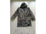 Kway cerata militare mimetico, con cappuccio,  Cerniera frontale