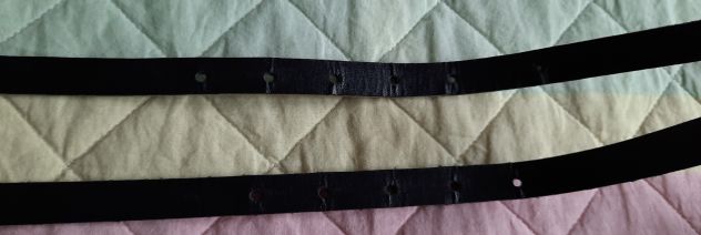 Coppia due cinture H&amp;M argento e oro glitter - Foto 4