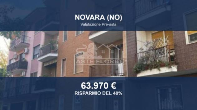 Immobile in asta di 81 m², box auto in vendita a Novara