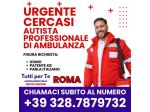 Cercasi Autista di Ambulanza esperto