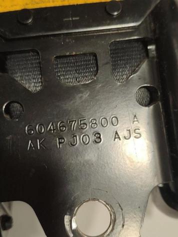 CINTURA DI SICUREZZA ANTERIORE SINISTRA MITSUBISHI Outlander Serie (CW0) 604675800A 607677300B 4HN (0709) - Foto 2