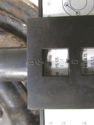 087812 CERCHIO IN FERRO DA 13 POLLICI 4 FORI FIAT UNO 1.1 41KW 5M B 5P (1991) RICAMBIO USATO 4,50BX13H INTERASSE 4X98MM - Foto 4