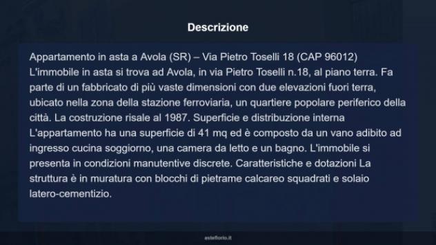 Immobile in asta di 41 m² in vendita a Avola - Foto 6