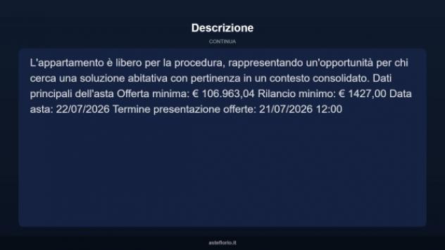 Immobile in asta di 32 m², box auto in vendita a Bovezzo - Foto 5