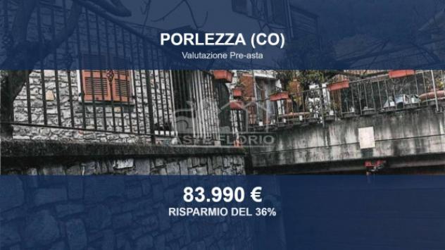 Immobile in asta di 138 m², box auto in vendita a Porlezza