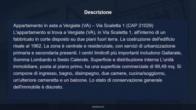 Immobile in asta di 99 m² in vendita a Vergiate - Foto 13