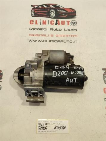 MOTORINO D' AVVIAMENTO BMW X1 Serie (E84) 1241 8570238 0001148034 N47D20C diesel 1995 (0915) - Foto 4