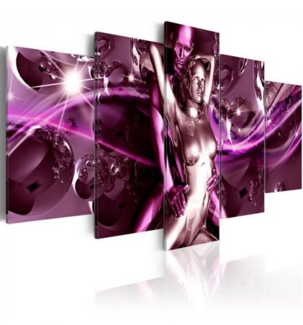 Quadro Innamorati Viola 100x50 E 200x100 ARREDALACASA