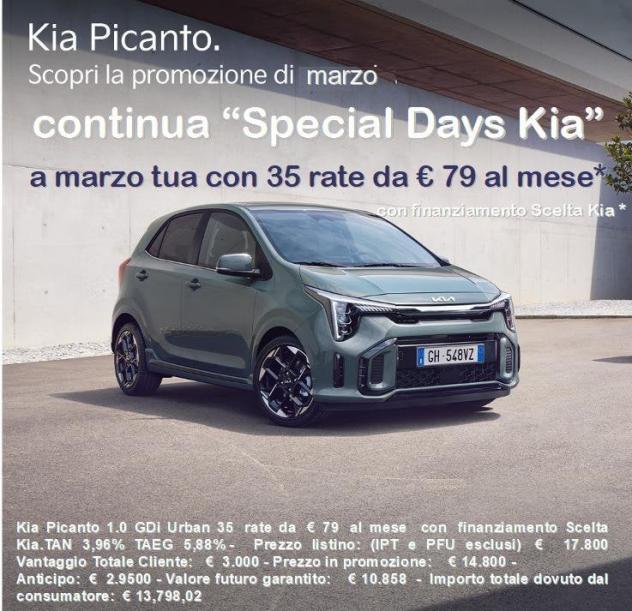 Kia Picanto 1.0 GDi Urban