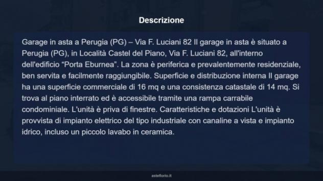 Immobile in asta di 16 m² in vendita a Perugia - Foto 9