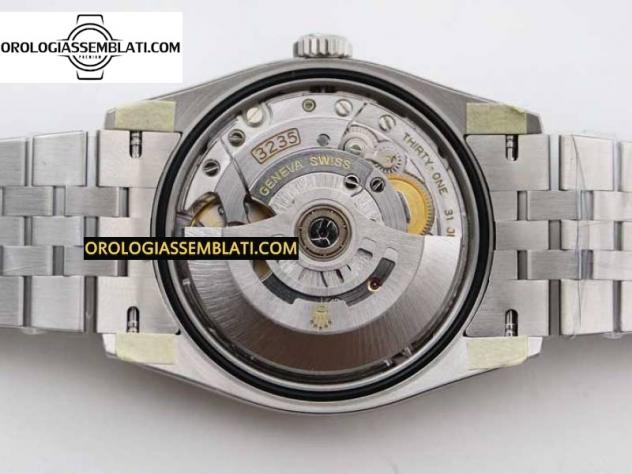 Replica Rolex DATEJUST 36 SS 116234 1:1 BEST EDITION ACCIAIO 904L QUADRANTE NERO SUL BRACCIALE JUBILEE 3135 - Foto 10