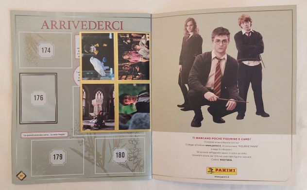 Album figurine Harry Potter Maghi e Streghe Panini 2021 vuoto+poster+6 figurine - Foto 2