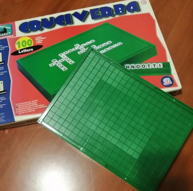 Cruciverba gioco da tavolo distribuito da Globo - Completo - Vintage anni 80 - Foto 8