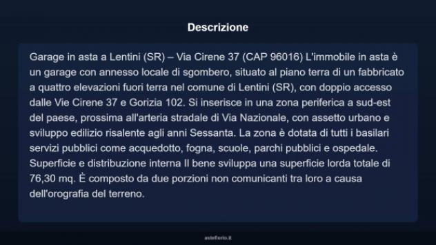 Immobile in asta di 76 m² in vendita a Lentini - Foto 4