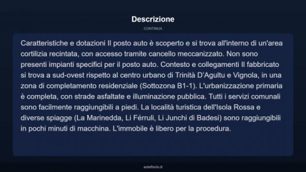 Immobile in asta di 12 m² in vendita a Trinità d'Agultu e Vignola - Foto 5