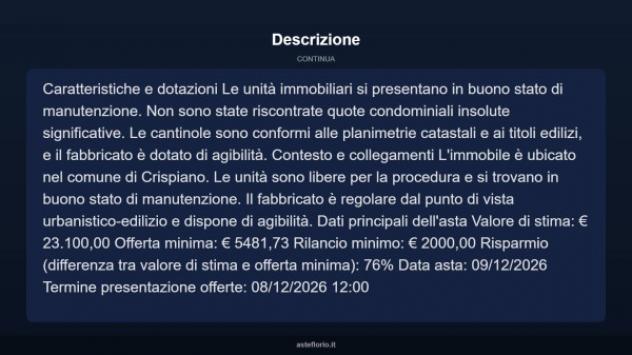 Immobile in asta di 50 m² in vendita a Crispiano - Foto 10