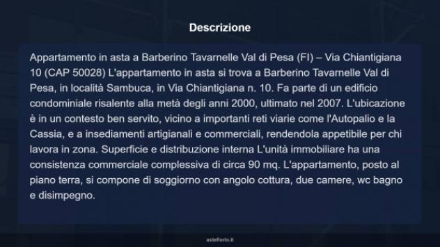 Immobile in asta di 90 m² in vendita a Barberino Tavarnelle - Foto 14