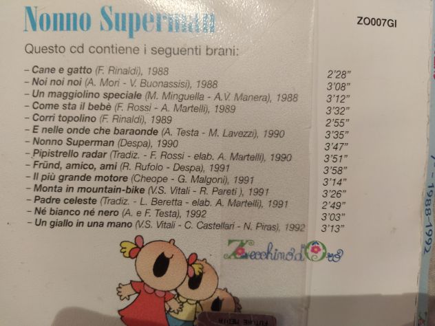 R64-  CD - NONNO  SUPERMAN - Foto 2
