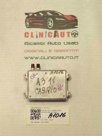 CENTRALINA ANTENNA AUDI A3 Serie (8P1) 8J0035456 (0812) - Foto 3
