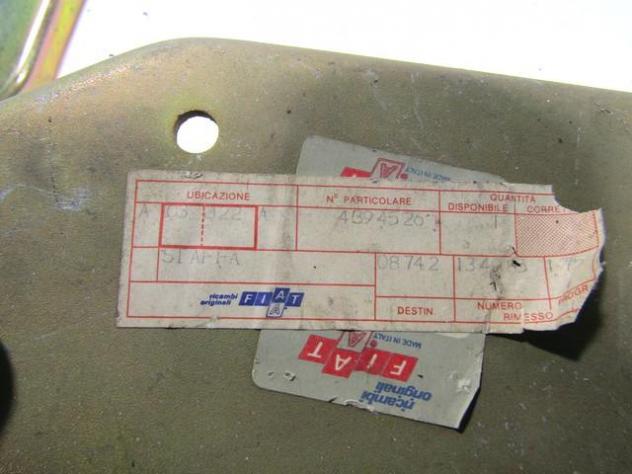 4394526 STAFFA SUPPORTO MOTORE FIAT 127 900 B RICAMBIO NUOVO - Foto 3