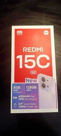Redmi 15C 5G Dusk Purple NUOVO 128 GB (espandibile) - 4 GB Ram (Espandibile) - Foto 6