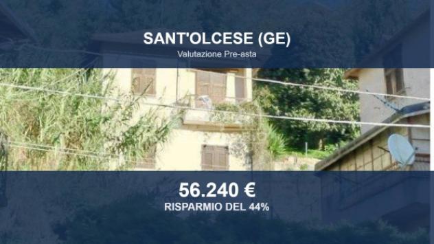 Immobile in asta di 84 m² in vendita a Sant'Olcese