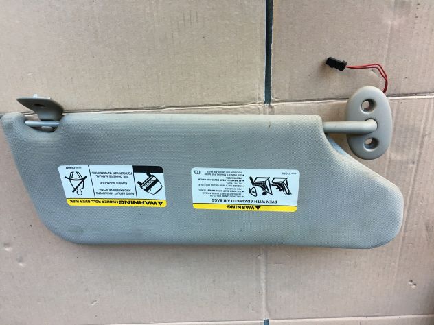 Aletta Parasole SINISTRA con Gancetto Jeep Grand Cherokee 3.0 V6 CRD 2007 - Foto 3