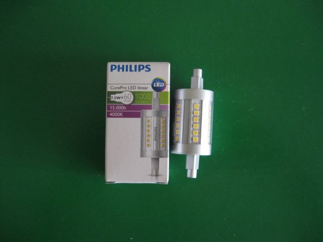 N° 3 Lampadine Led Philips core pro 7,5 Watt (60) 78mm (NUOVE) - Foto 2