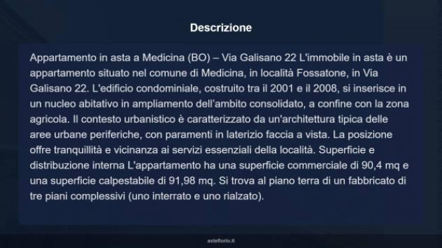 Immobile in asta di 90 m², box auto in vendita a Medicina - Foto 16