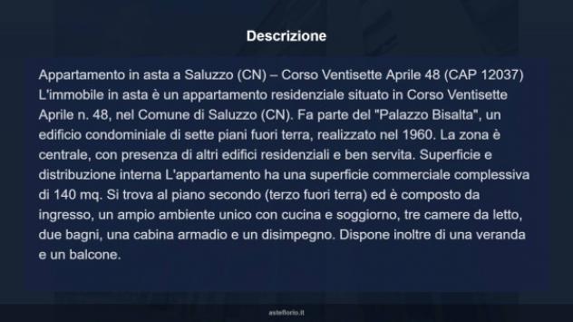 Immobile in asta di 140 m² in vendita a Saluzzo - Foto 15