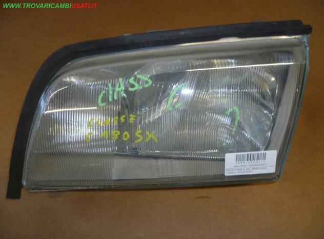 PROIETTORE S. 93 MERCEDES Classe C (W202/S202)  Parti elettriche  Fanaleria  Proiettori  Proiettore ant. MERCEDES - Classe C - 01-06-1993 - 01-04-2000