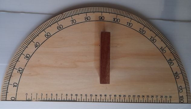 goniometro gigante in legno cm.20x40 - Foto 5