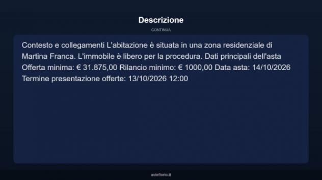 Immobile in asta di 84 m² in vendita a Martina Franca - Foto 4