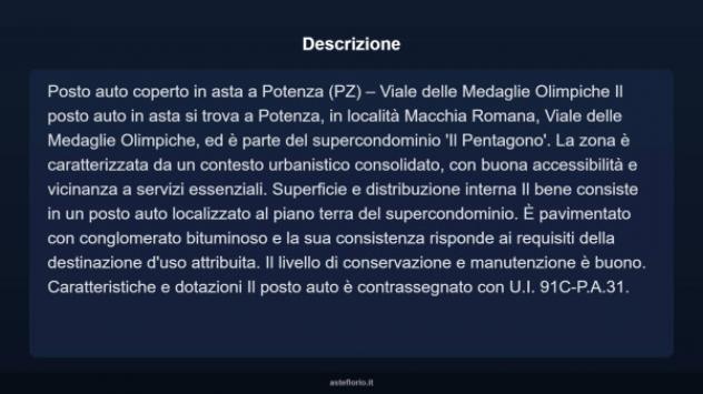 Immobile in asta di 15 m² in vendita a Potenza - Foto 3