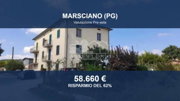 Immobile in asta di 246 m² con più di 5 locali e box auto in vendita a Marsciano