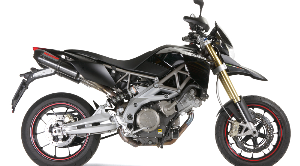 Aprilia Dorsoduro 750 1200 portatarga bauletto plexiglass terminale di scarico - Foto 5