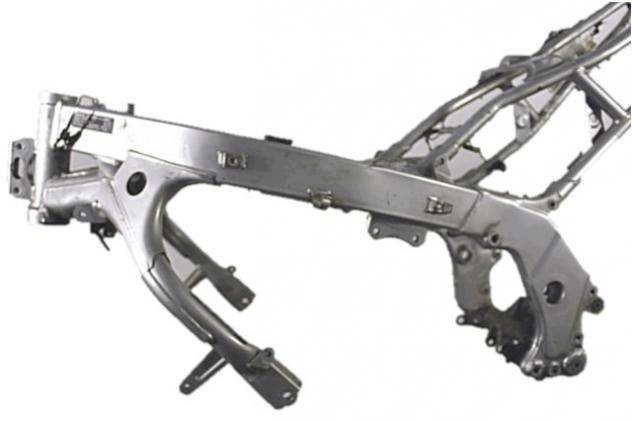 TELAIO CON TARGA E DOCUMENTI HONDA CBR 600 F 1995 - 1996 50100MAL600ZA FRAME WITH LICENSE AND DOCUMENTS - Foto 3