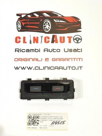 COMANDI CLIMA VOLKSWAGEN Passat Variant B8 (3G5, CB5) 3G0907049D POSTERIORE DCX (14)