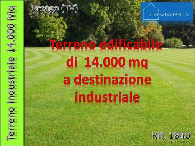 1840 - Terr. Edif. Ind.le 14.000 mq-Orsago (TV) Rif.1840