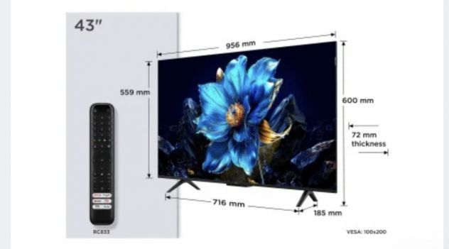 Tre TV al prezzo scontato di unoTCL 43" 4K - Foto 2