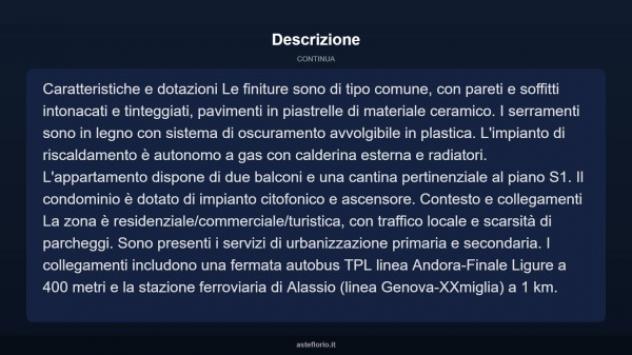 Immobile in asta di 98 m² in vendita a Alassio - Foto 12