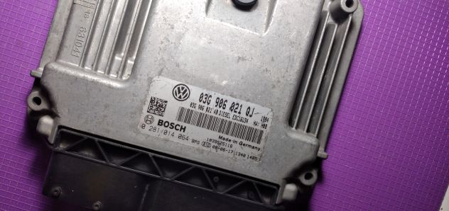 ECU VW GOLF 1.9 TDI 03G906021QJ 0281014064 EDC16U34 HW H08 - Foto 3