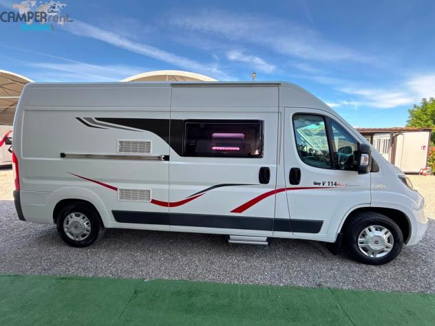 CHALLENGER VANY V 114 MAX EXCLUSIVE - Furgonato con doppio letto matrimoniale in coda - Foto 2