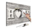 Quadro Fai Da Te 60x40 Cm. Home N.9 Arredalacasa Spedizione Gratis