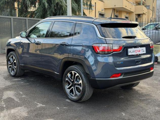 JEEP Compass 1.3 T4 190 CV PHEV 4XE LIMITED+NAVI+PELLE+R.CAM! rif. 24095741 - Foto 4