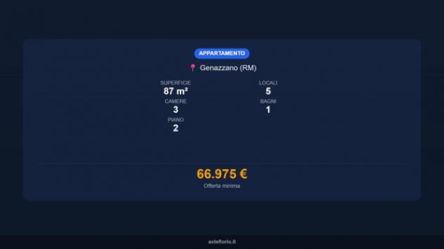 Immobile in asta di 87 m² in vendita a Genazzano - Foto 15
