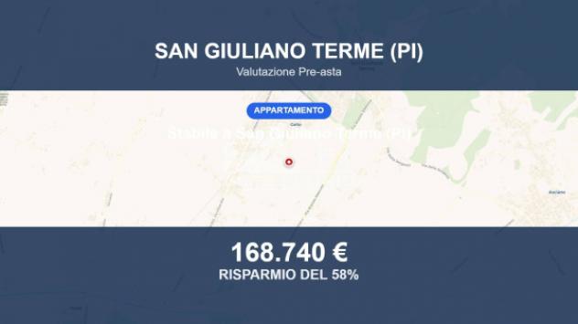 Immobile in asta di 2318 m² in vendita a San Giuliano Terme