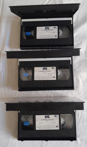 Raro cofanetto del 25°anniversario della trilogia de "Il Padrino" in VHS - Foto 8